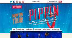 Desktop Screenshot of pippinthemusical.com